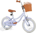 OLAKIDS Kids Bike 12/14/16/18 Inch with Training Wheels & Basket for Ages 3-8