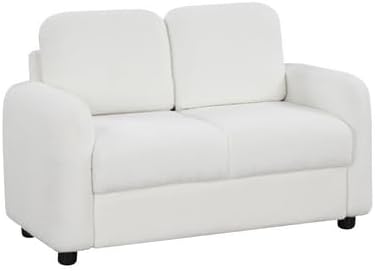 OLAKIDS Kids Sofa, 2 Seat Soft Thick Upholstered Couch for Playroom Kids Boys Girls
