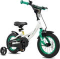 Olakids 12-18 Inch BMX Kids Bike with Training Wheels & Dual Brakes