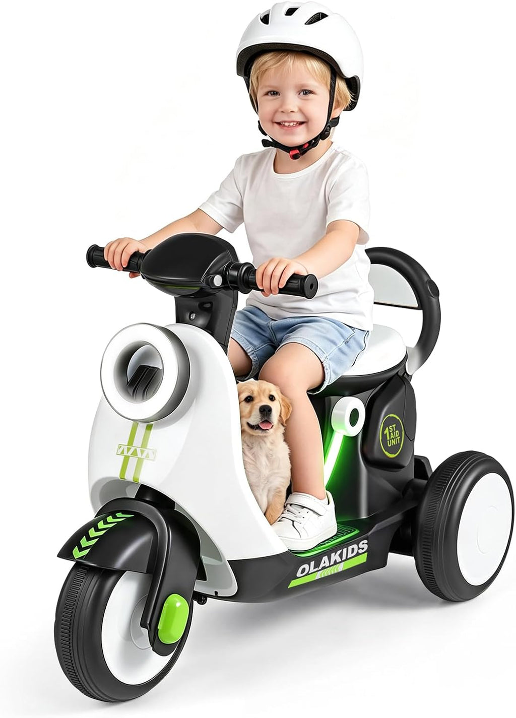 OLAKIDS 6V Electric Motorcycle for Kids