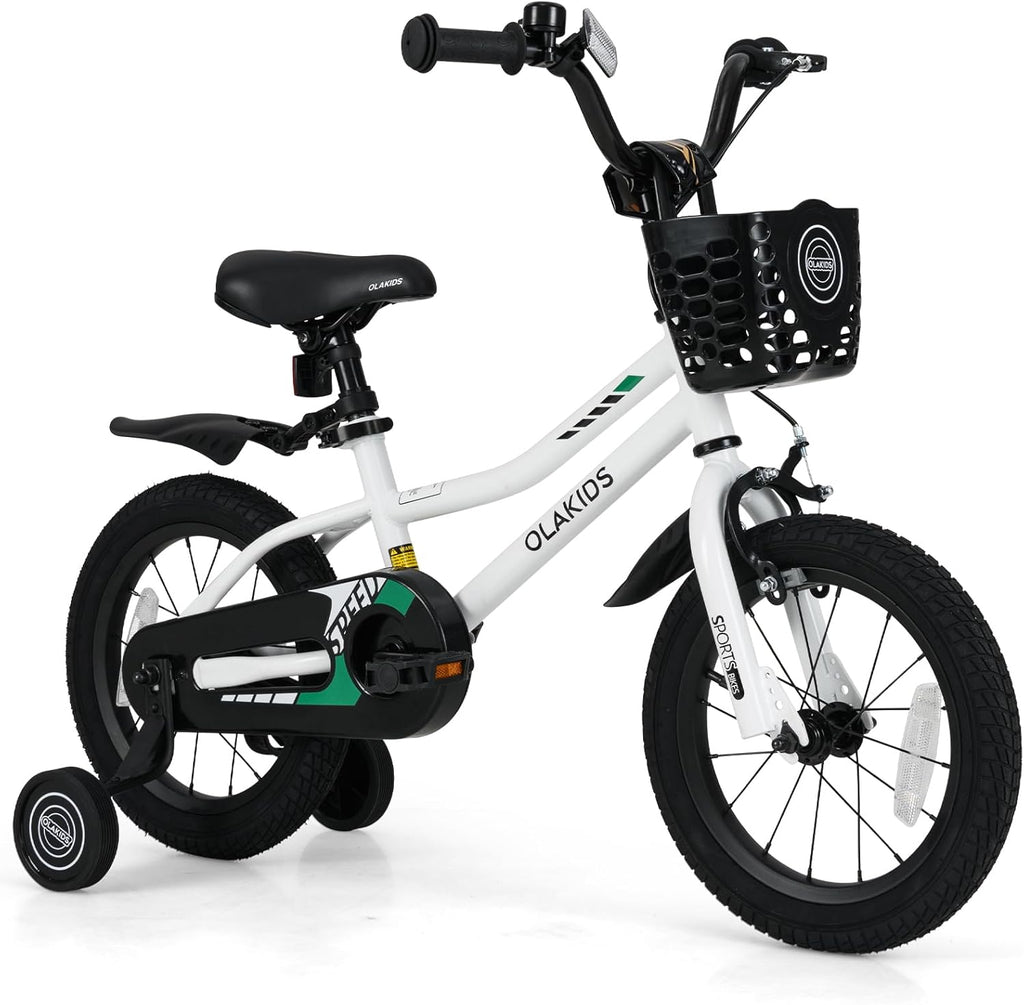 Olakids Kids Bike, 12 14 16 18 Inch Toddlers Bike for Boys Girls 3-8 Years Old