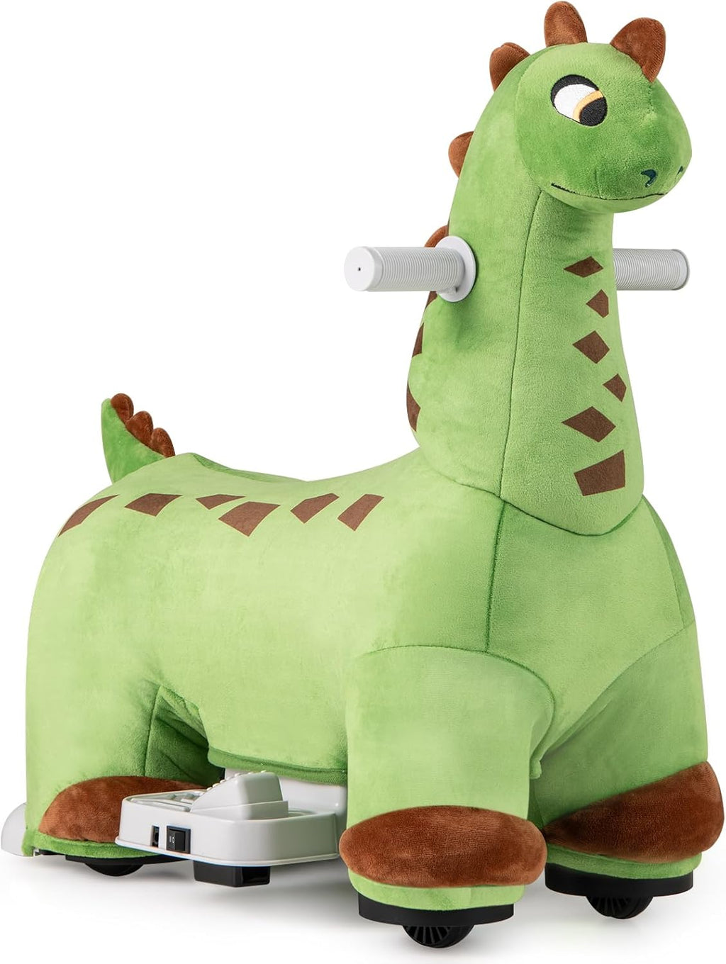 OLAKIDS 6V Electric Dinosaur Ride On Toy with Music for Kids Ages 3+