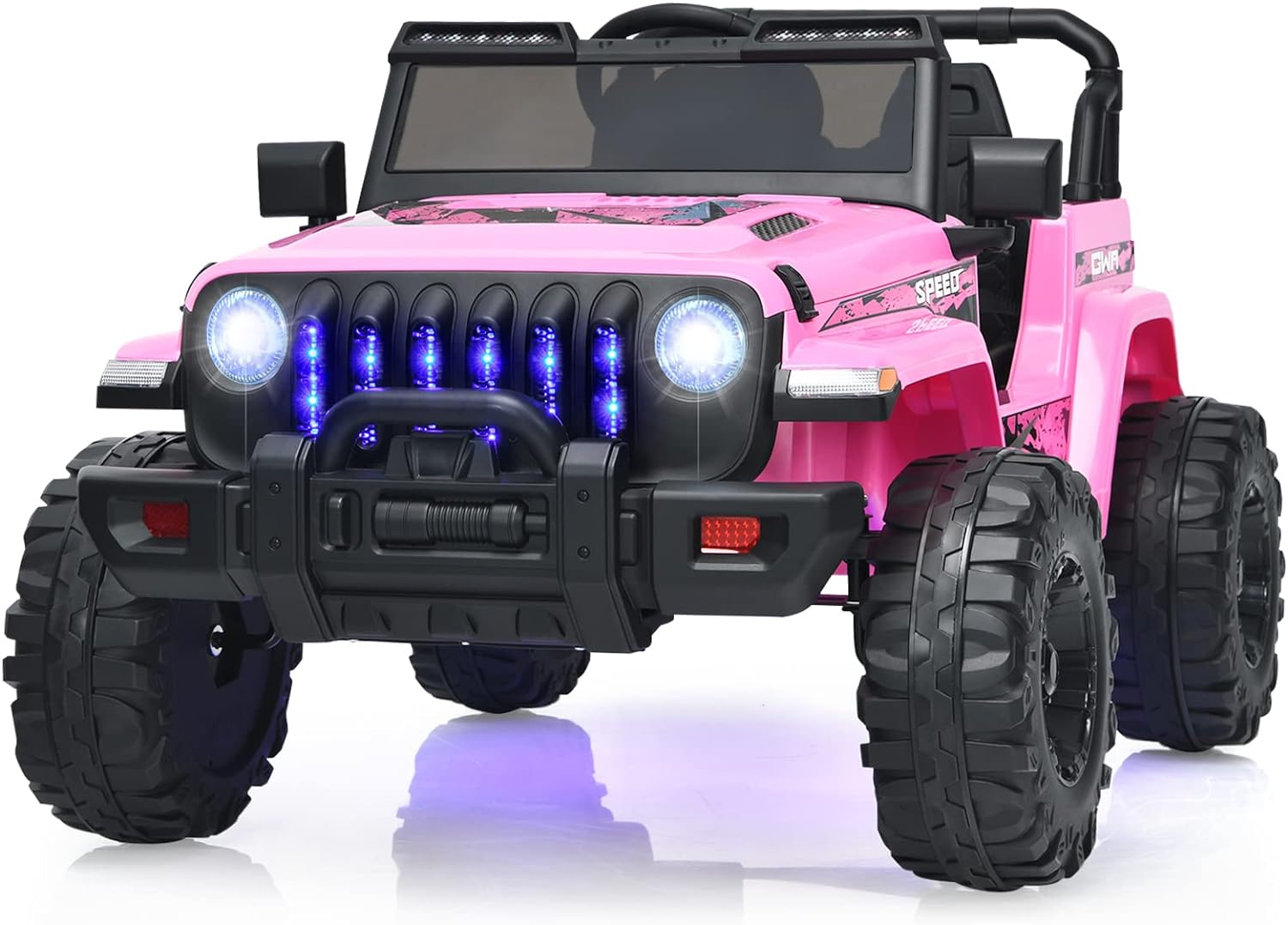 OLAKIDS Kids Ride on Truck 12V Electric Vehicle with Remote Control
