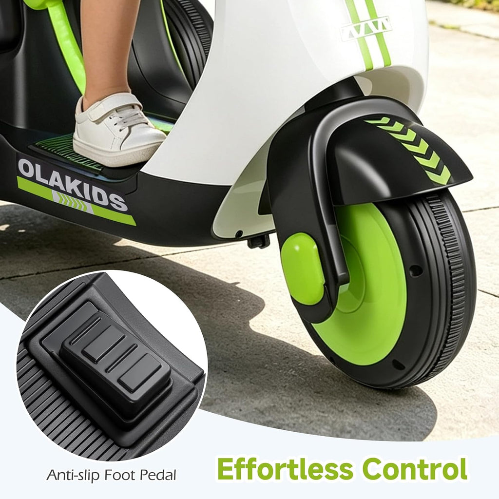 OLAKIDS 6V Electric Motorcycle for Kids