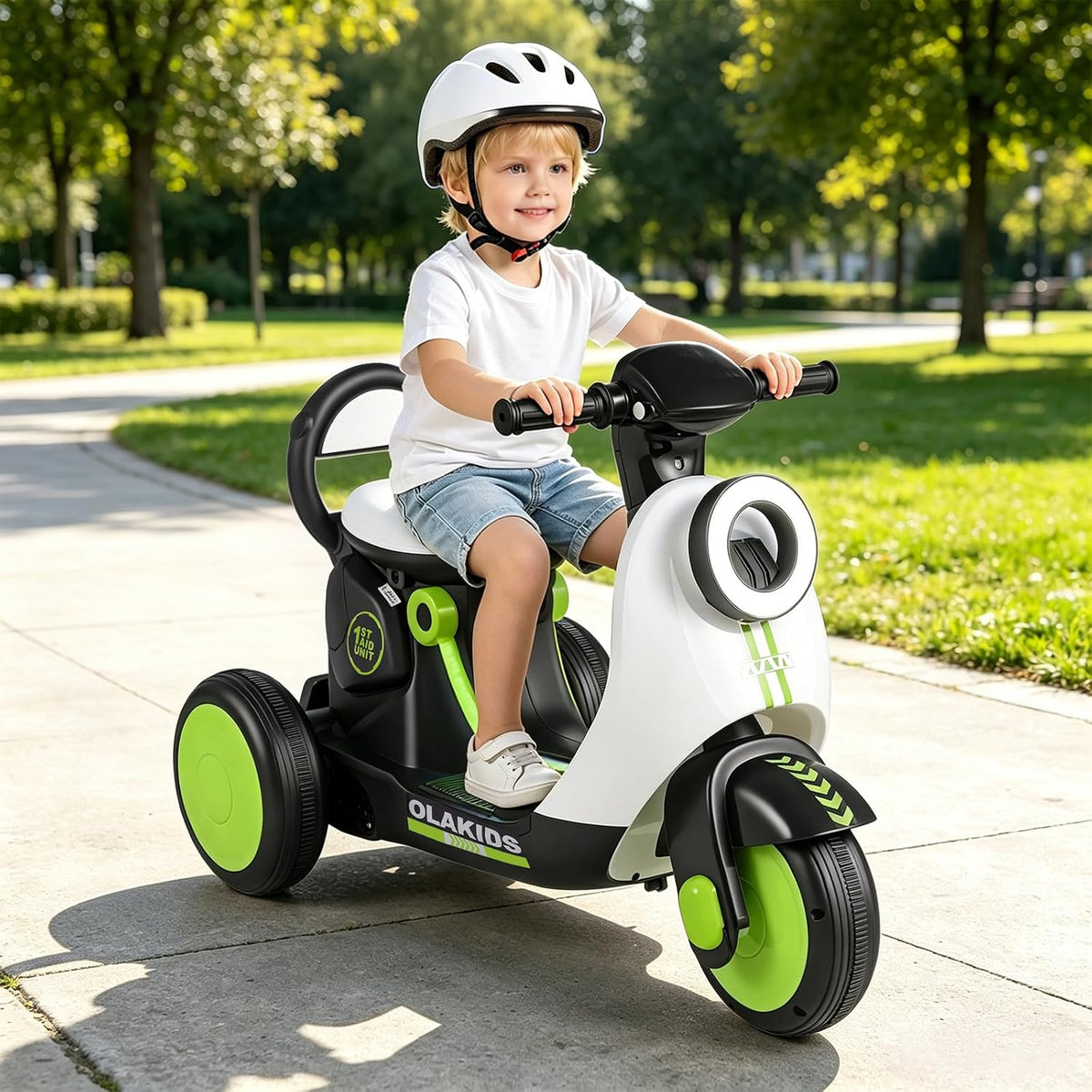 OLAKIDS 6V Electric Motorcycle for Kids