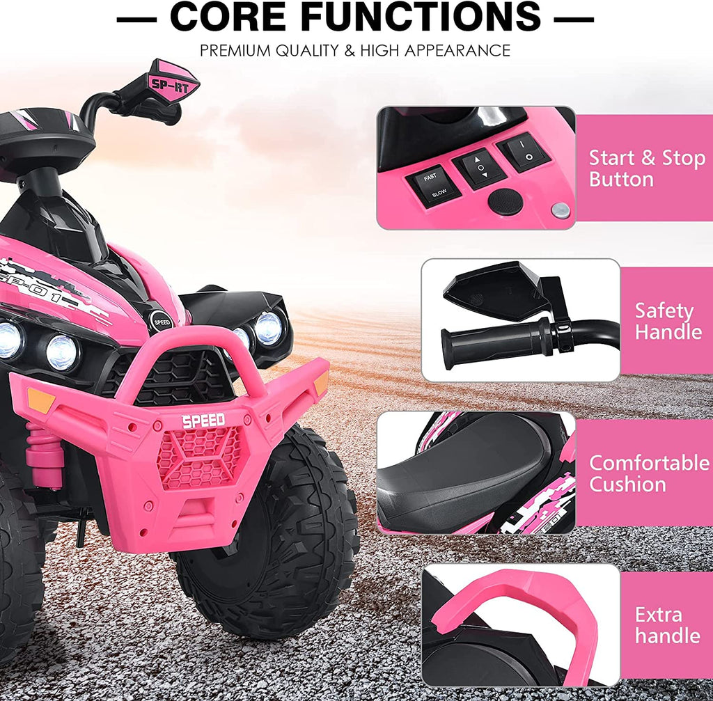 2-in-1 Electric Tractor with Detachable Trailer OLAKIDS