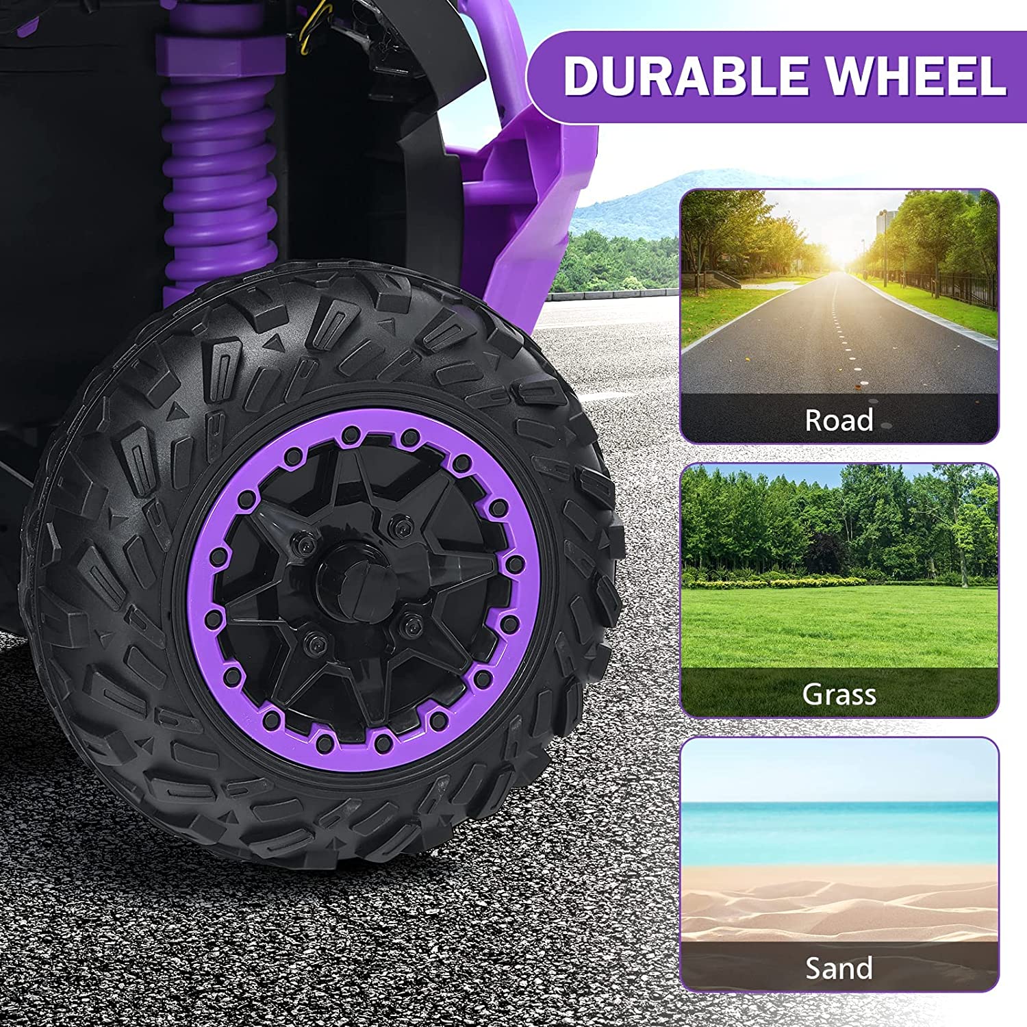 2-in-1 Electric Tractor with Detachable Trailer OLAKIDS