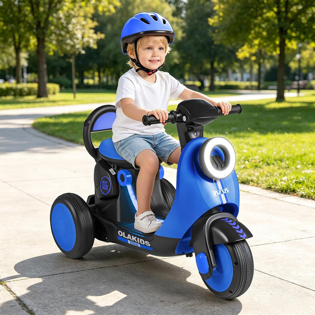 OLAKIDS 6V Electric Motorcycle for Kids