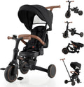 OLAKIDS 9-in-1 Foldable Toddler Tricycle Converts to Balance Bike for 1-6 Years