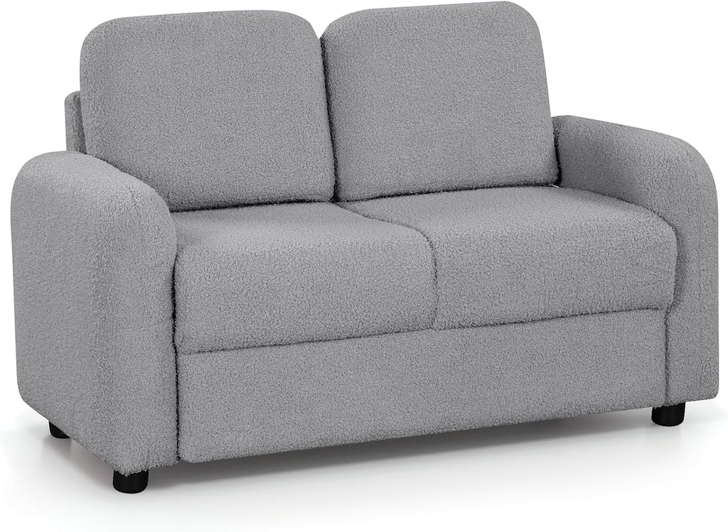 OLAKIDS Kids Sofa, 2 Seat Soft Thick Upholstered Couch for Playroom Kids Boys Girls