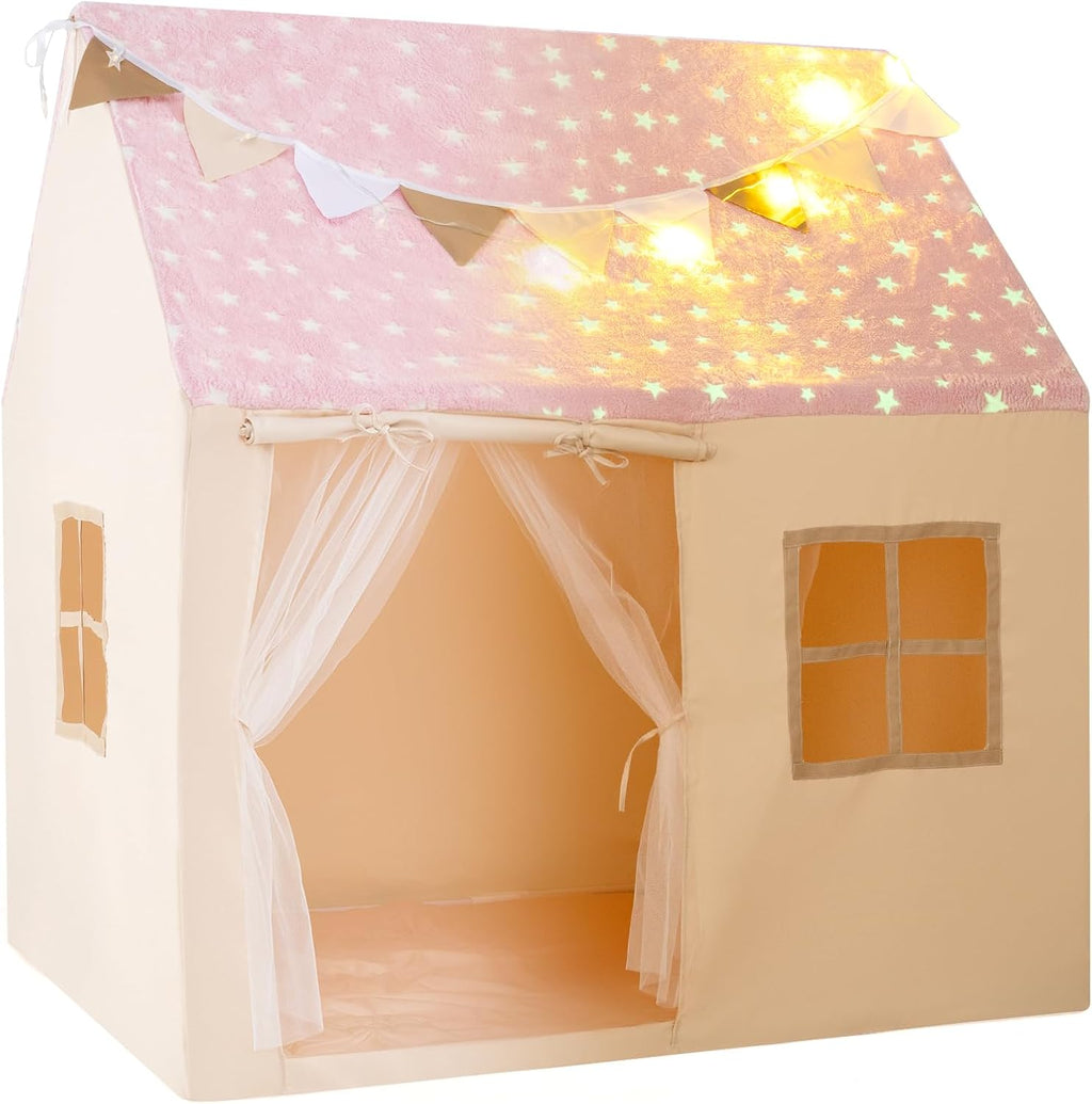 OLAKIDS Kids Play Tent  Indoor Outdoor Princess Tents Castle for Toddlers