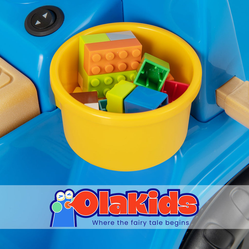 OLAKIDS Ride on Car, 6V Toddler Electric Vehicle for 18+ Months Boys Girls