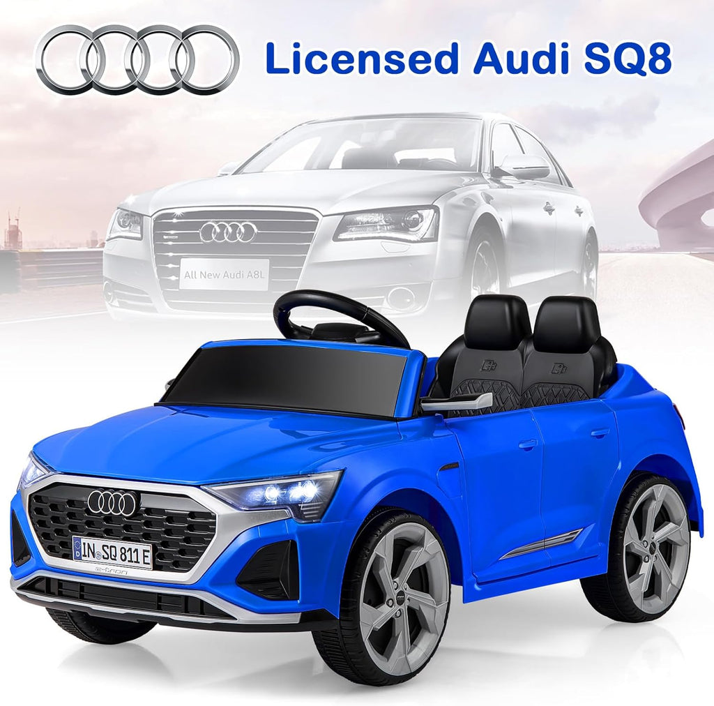 OLAKIDS Licensed 12V Audi SQ8 Ride on Car Kids Electric Vehicle with Remote Control