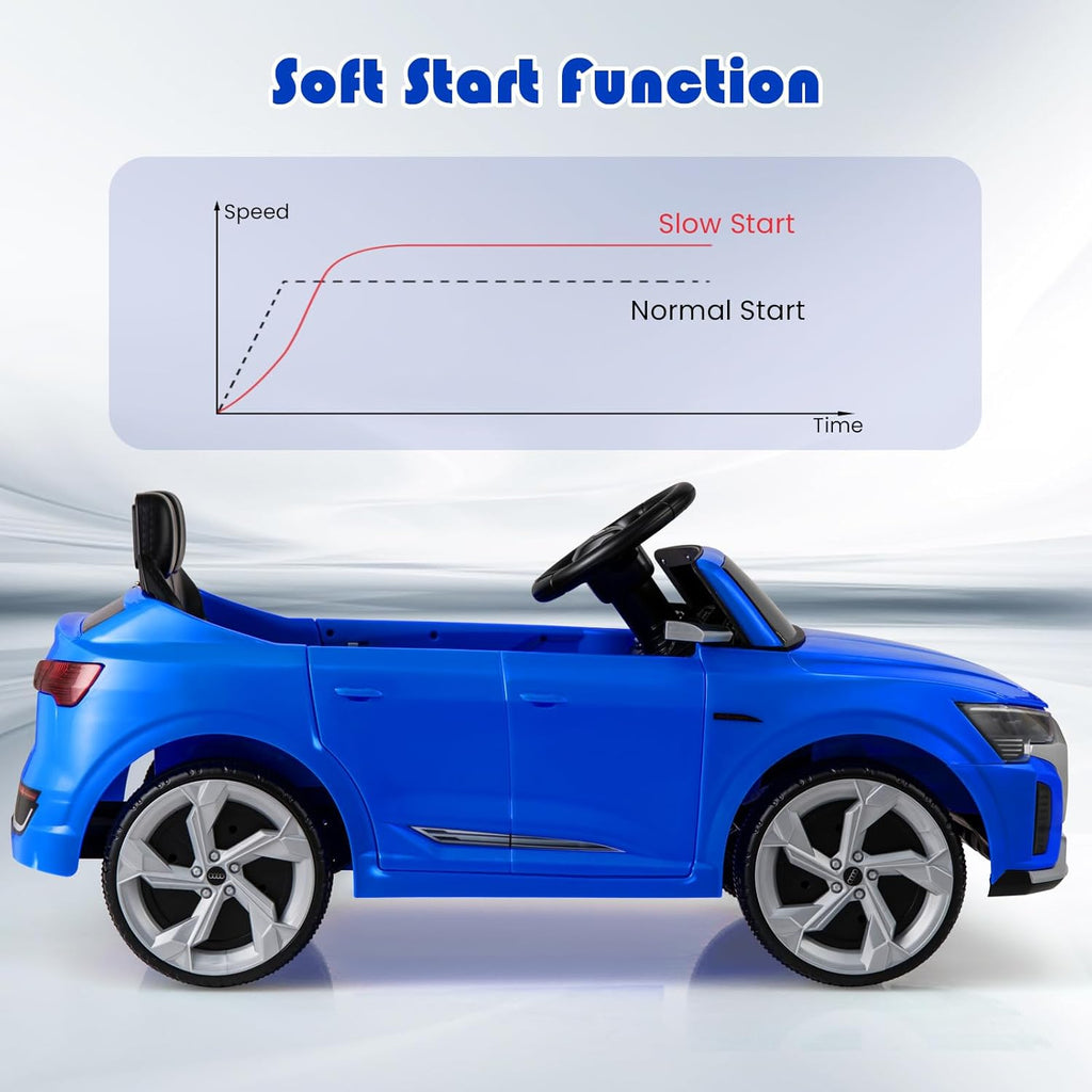 OLAKIDS Licensed 12V Audi SQ8 Ride on Car Kids Electric Vehicle with Remote Control