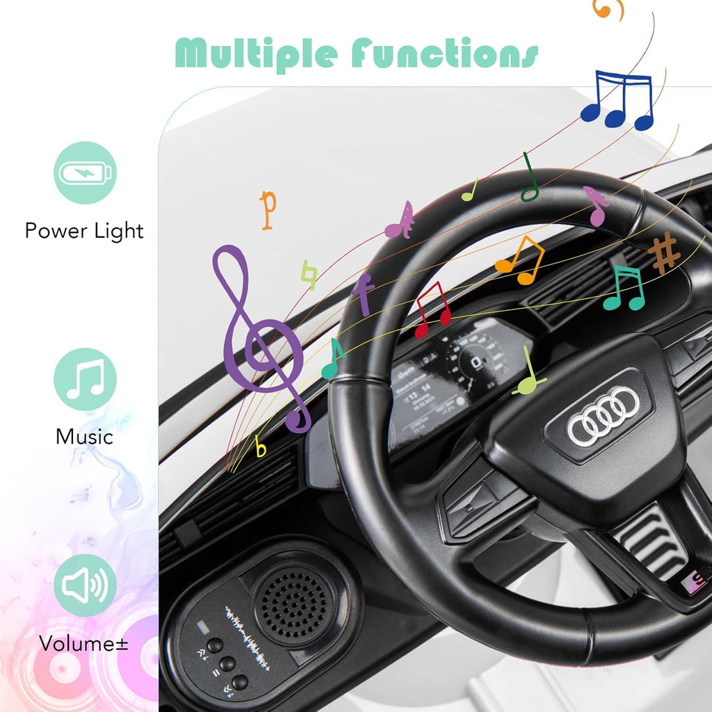 OLAKIDS Licensed 12V Audi SQ8 Ride on Car Kids Electric Vehicle with Remote Control