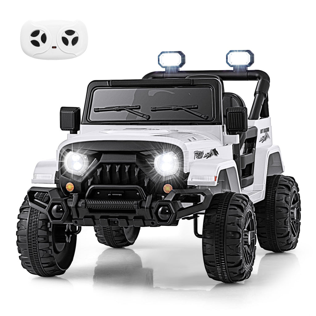 OLAKIDS Ride on Truck 12V Battery Powered Electric Vehicle for 3+ Boys Girls