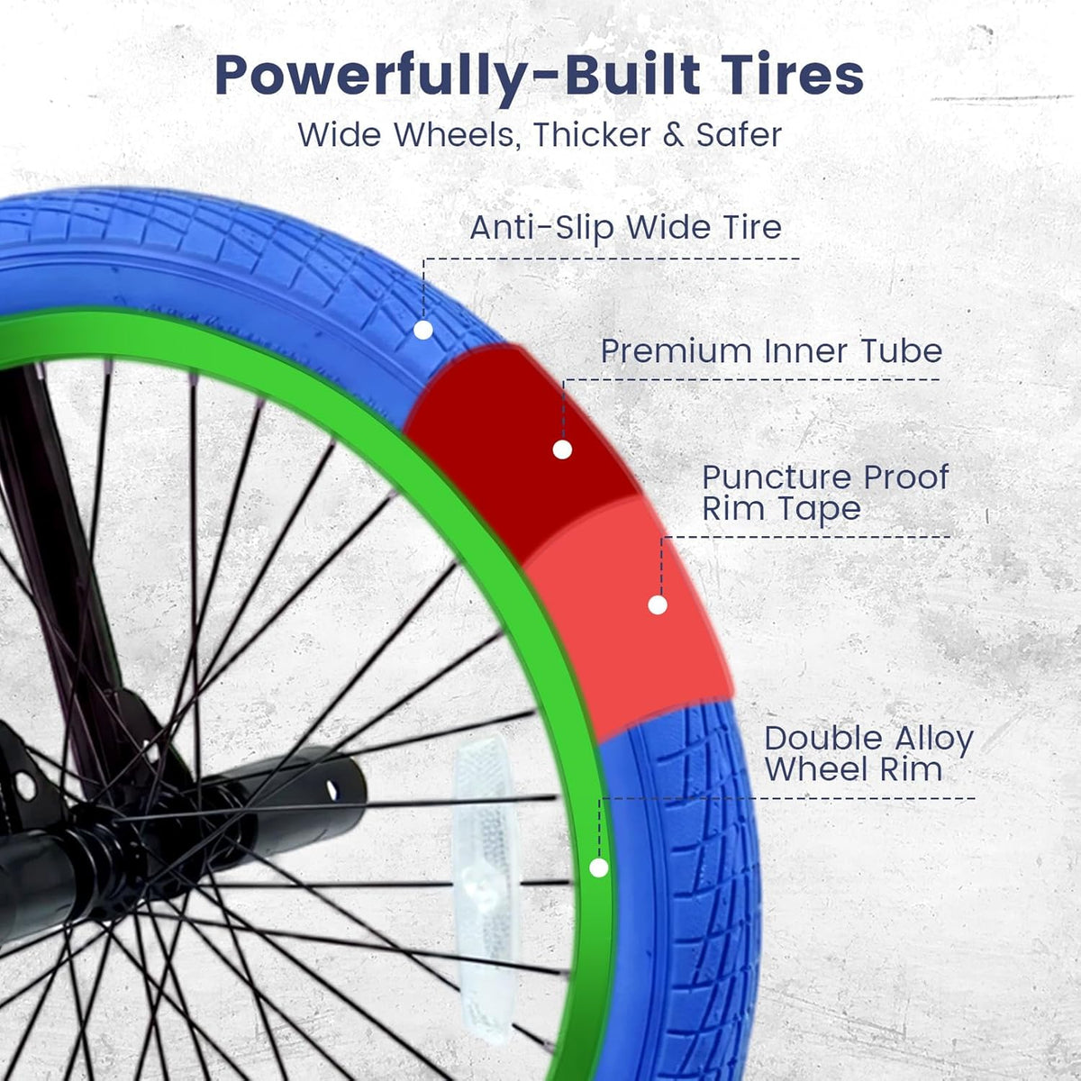 Olakids 20" Kids BMX Bike with 4 Pegs for Boys & Girls, Freestyle Bicycle with Adjustable Seat