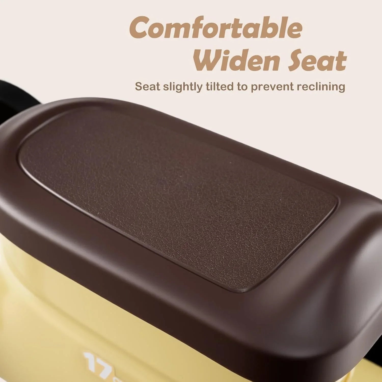 OLAKIDS Toddler Foot-to-Floor Ride On Push Car with Train Whistle and Under Seat Storage