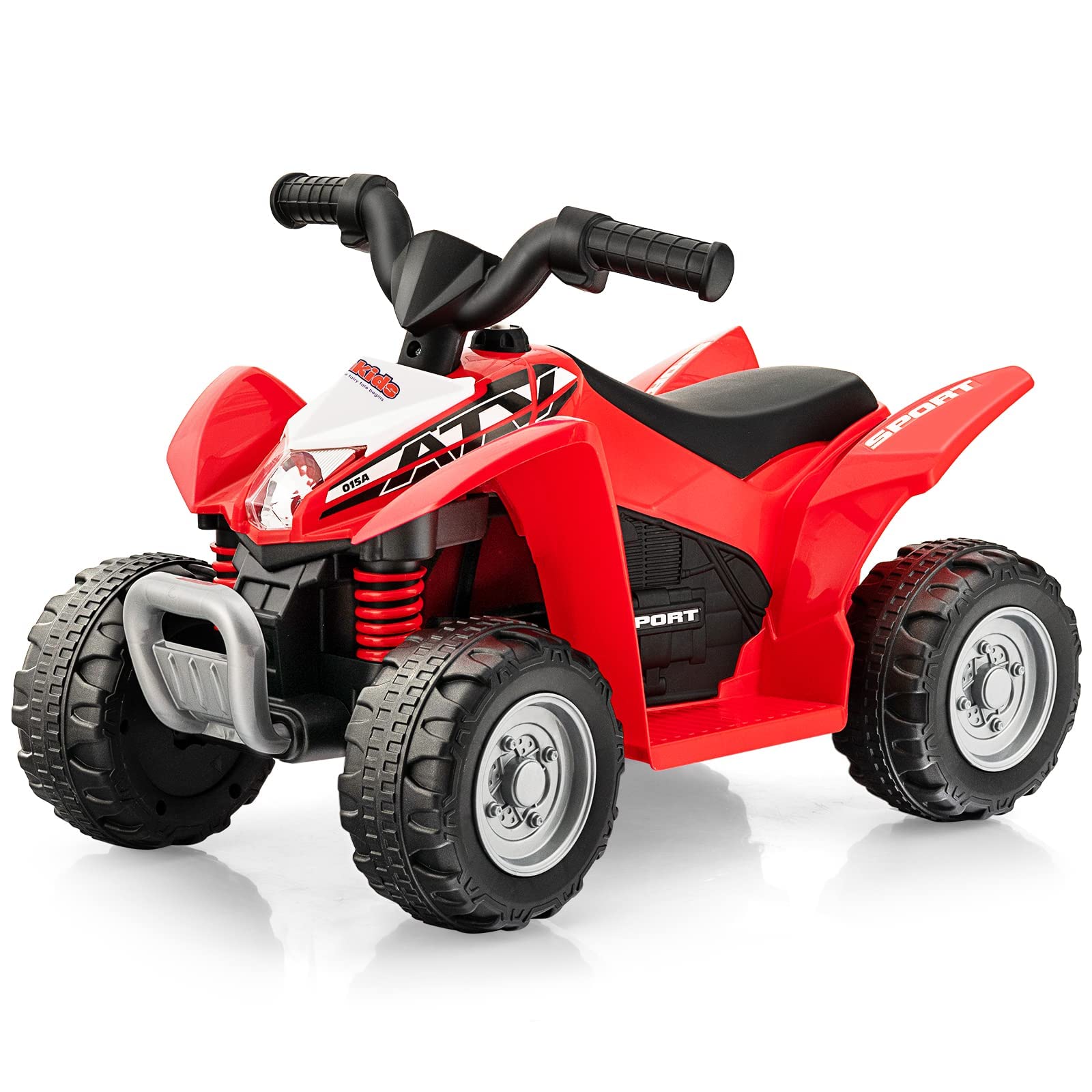 OLAKIDS Kids Ride On ATV, 6V Electric Vehicle for Toddlers, 4 Wheeler Battery Powered Motorized Quad Toy Car OLAKIDS
