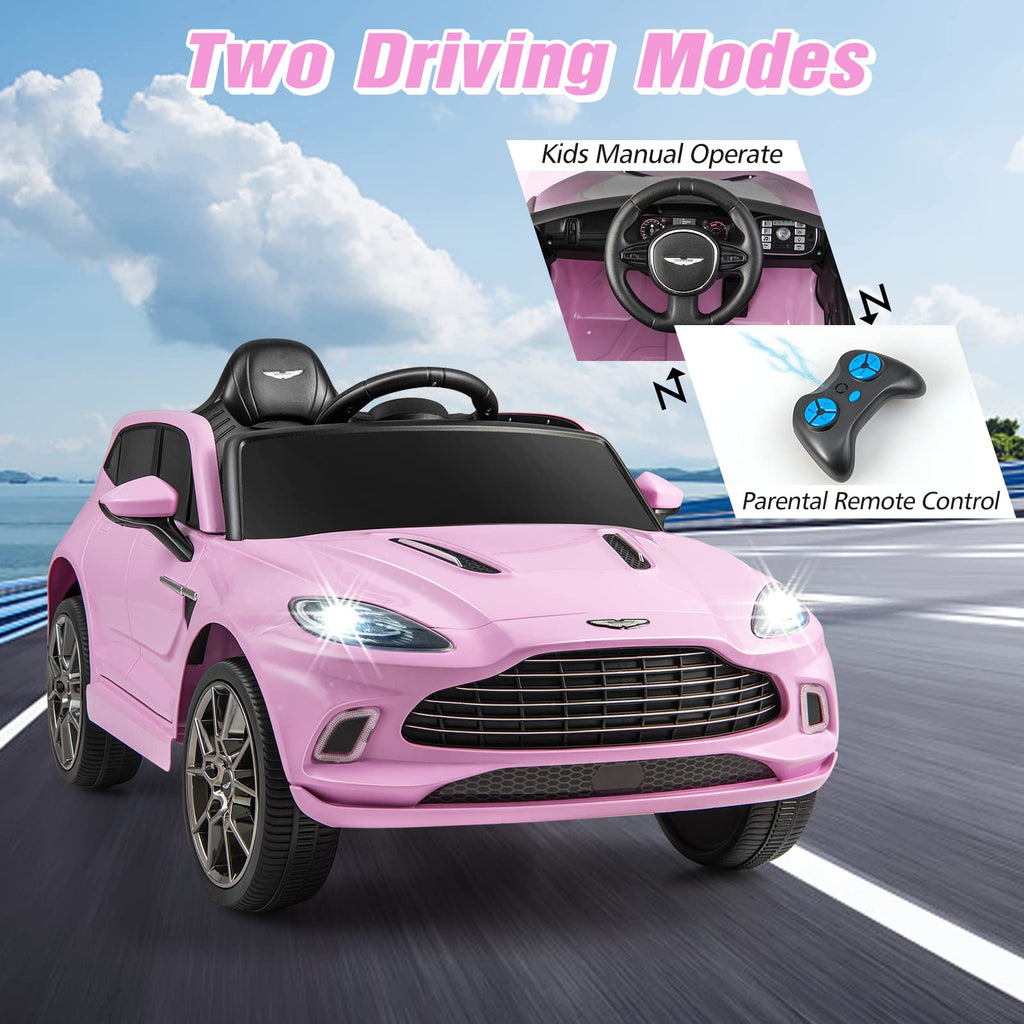 OLAKIDS Licensed Kids Ride on Car, 12V Electric Vehicle with Remote Control