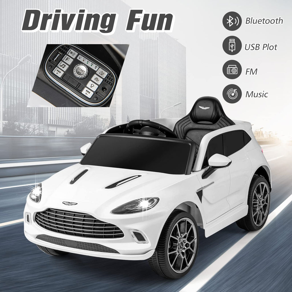 OLAKIDS Licensed Kids Ride on Car, 12V Electric Vehicle with Remote Control