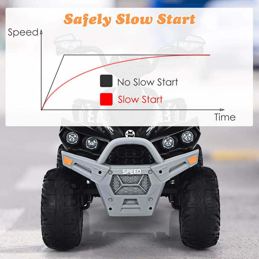 OLAKIDS Ride On ATV, 12V 4 Wheeler Battery Powered Toy Car for Toddlers OLAKIDS